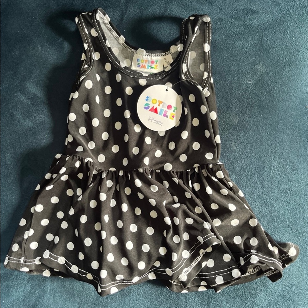 Dot dot smile bundle 6-9m (2 dresses)